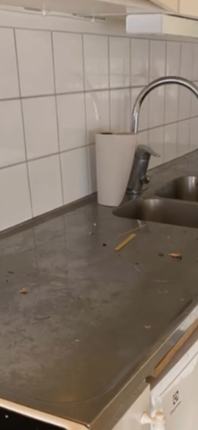 Inte normalt nersmutsat objekt 